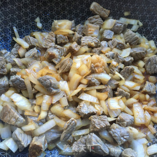 咖喱牛肉饭的做法步骤：9