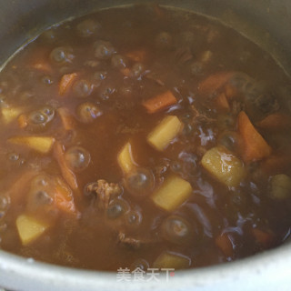 咖喱牛肉饭的做法步骤：13