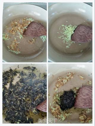 虾皮橄榄蒸豆腐的做法步骤：4