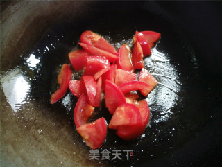 番茄鸡蛋面的做法步骤：4