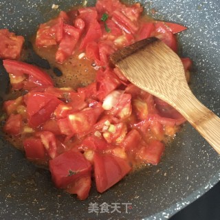 番茄菜心肥牛的做法步骤：12