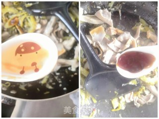 猪肚干煸酸菜的做法步骤：7