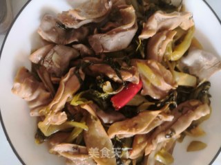 猪肚干煸酸菜的做法步骤：9