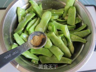 烤豆角的做法步骤：5