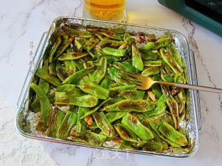 烤豆角的做法步骤：12