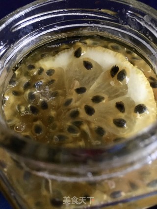 柠檬蜂蜜百香果茶的做法步骤：8