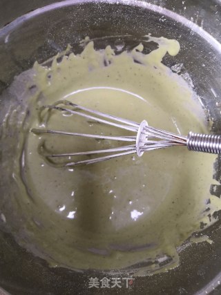 抹茶小蛋糕的做法步骤：2