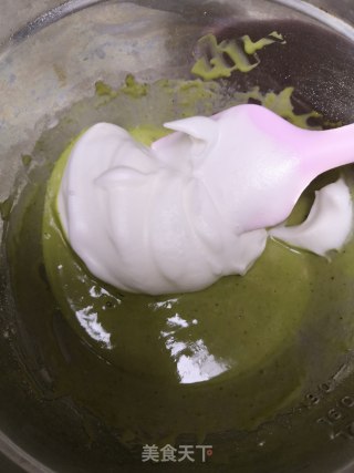 抹茶小蛋糕的做法步骤：6