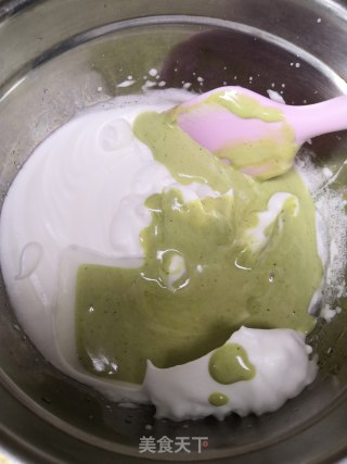 抹茶小蛋糕的做法步骤：7