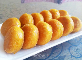 快手芝麻南瓜饼 软糯清甜南瓜豆沙饼的做法步骤：14