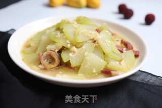 火腿烧飘瓜的做法步骤：9
