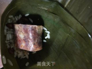 麻辣腊肠粽的做法步骤：3