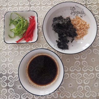 紫菜虾皮蒸冬瓜的做法步骤：2
