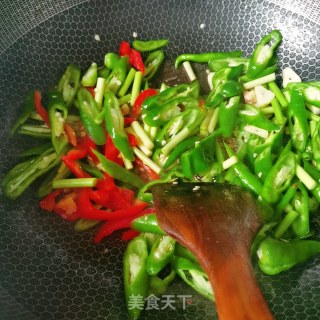 小炒肉的做法步骤：6