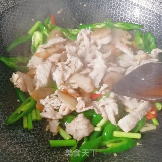 小炒肉的做法步骤：8