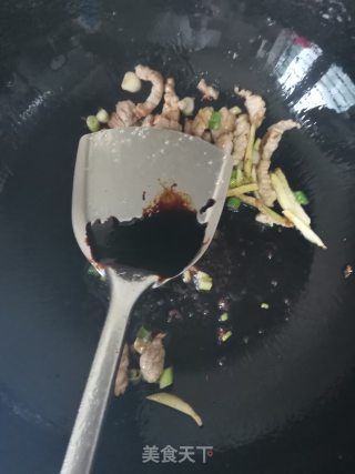 黄瓜肉丝的做法步骤：4