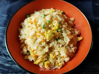 鸡蛋炒饭的做法步骤：9