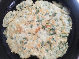 荆芥煎饼的做法步骤：6