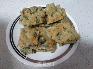 荆芥煎饼的做法步骤：7