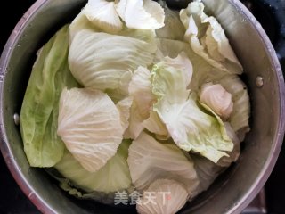 猪肉洋白菜水饺的做法步骤：4