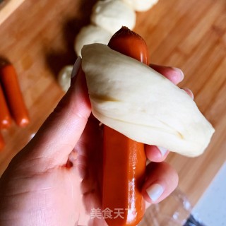 热狗卷-下午茶的不二选择的做法步骤：11
