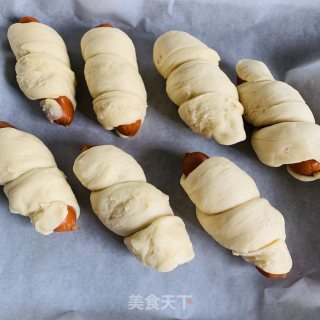 热狗卷-下午茶的不二选择的做法步骤：12