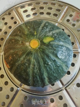 蒸贝贝南瓜????的做法步骤：1