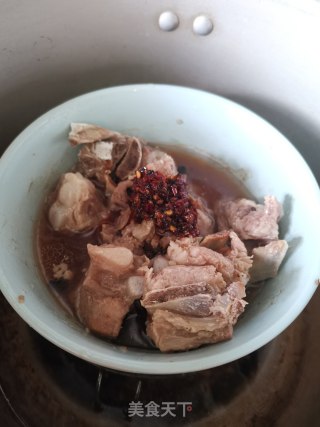 豆豉蒸排骨的做法步骤：7
