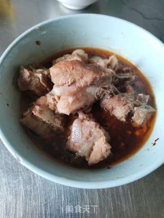 豆豉蒸排骨的做法步骤：8