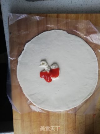 网红火腿卷的做法步骤：3