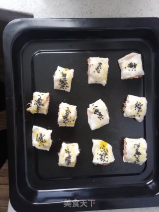 网红火腿卷的做法步骤：5