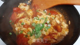 番茄炒蛋的做法步骤：7