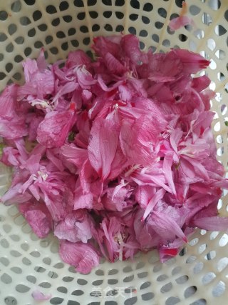 木槿花肉片汤的做法步骤：3