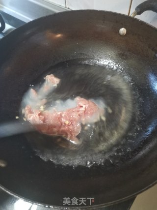 木槿花肉片汤的做法步骤：6