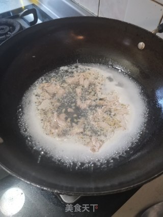 木槿花肉片汤的做法步骤：8