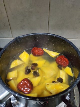 红枣桂圆番薯糖水的做法步骤：6