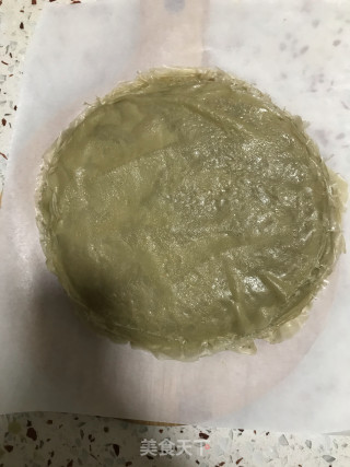 抹茶蜜豆千层蛋糕的做法步骤：19