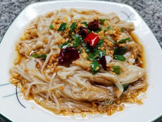 蒸金针菇的做法步骤：6
