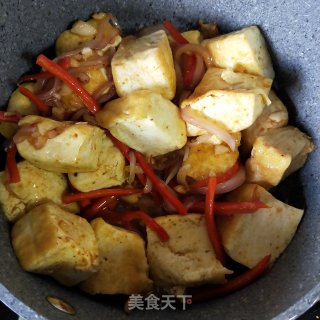 椒盐豆腐的做法步骤：11