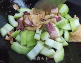 三鲜烩冬瓜的做法步骤：6