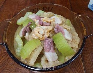 三鲜烩冬瓜的做法步骤：9