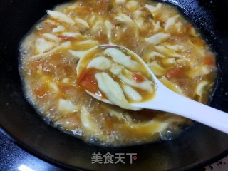 酸酸爽爽剪刀面的做法步骤：13