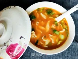 酸酸爽爽剪刀面的做法步骤：16