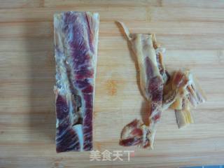 【青花炒腊肉】的做法步骤：2