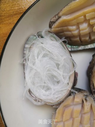 粉丝蒸鲍鱼的做法步骤：8
