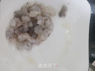 家常虾仁干贝海鲜粥的做法步骤：1