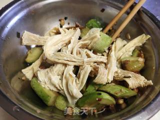 黄瓜拌腐竹的做法步骤：7