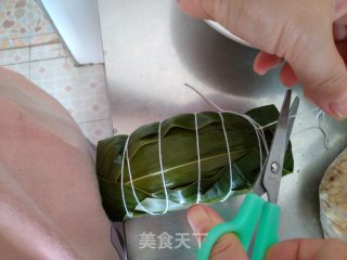 船型粽子包法的做法步骤：18