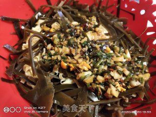 豆腐皮拌海带丝的做法步骤：8