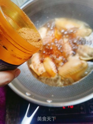 五香黄金鸡翅的做法步骤：8